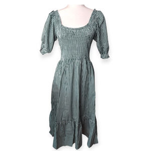 Hill House Emerald Gingham The Louisa Nap Dress